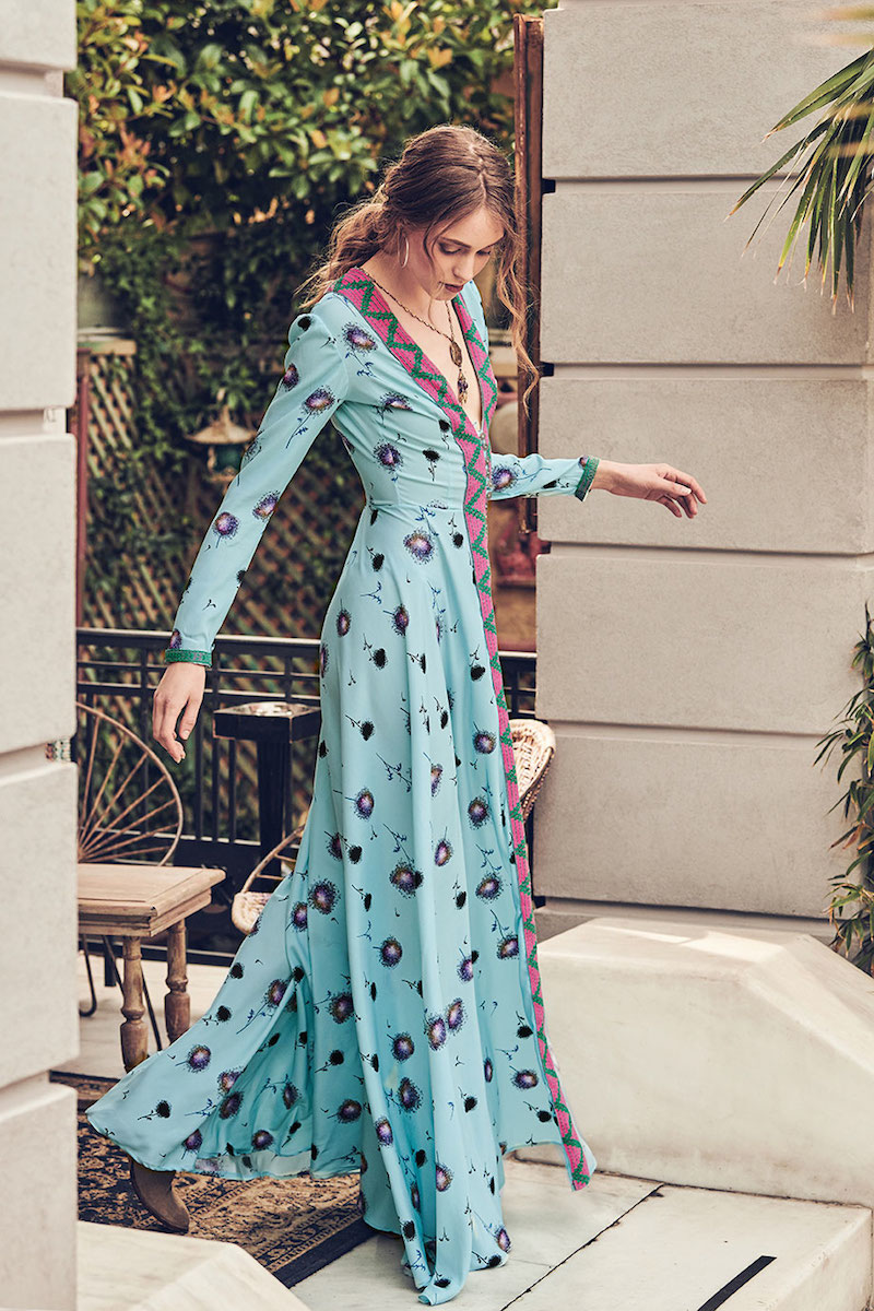 Celia Dragouni Turquoise Dandelion